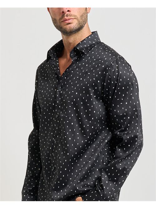 Men's Armani Exchange shirt with lettering ARMANI EXCHANGE | XM001942-AF19194FC234